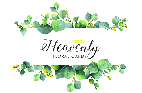 Heavenly Floral Cards