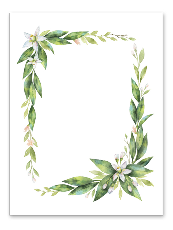 Blank Foliage Edge Large