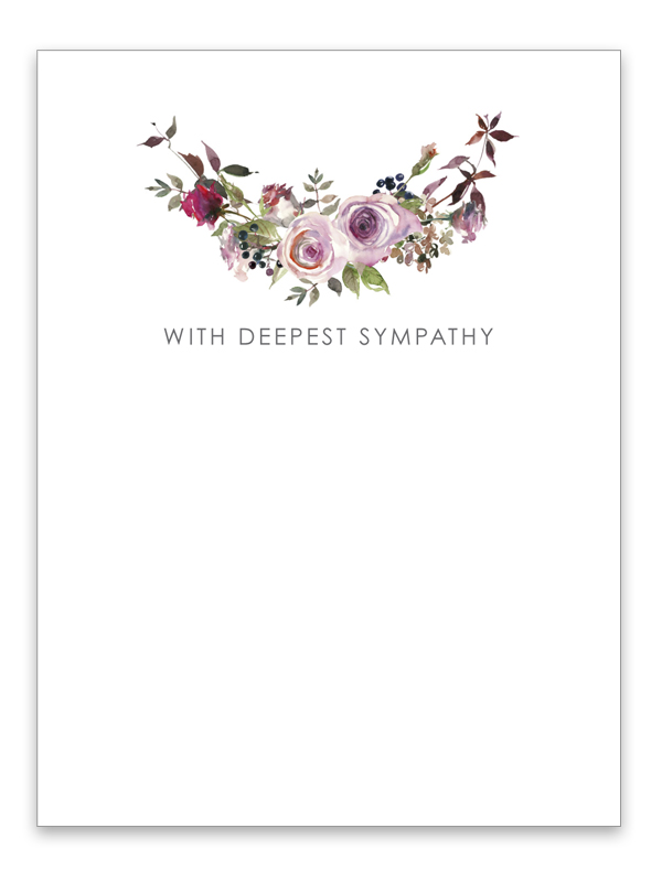With Deepest Sympathy Autumn