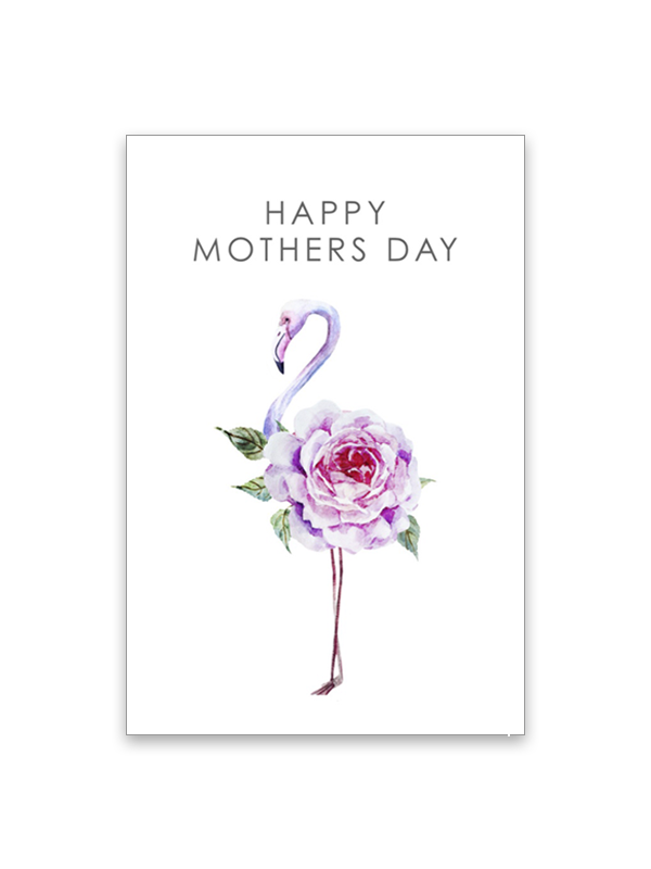 Happy Mothers Day Flamingo